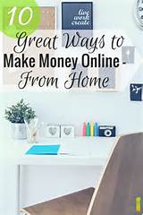 Great Ways To Make Extra Money From Home