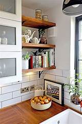 Kitchen Cookbook Wall Shelf Photos