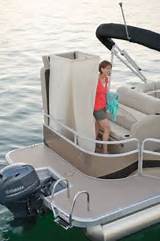 Pontoon Boat With Bathroom Photos