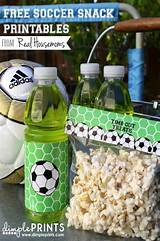 Soccer Party Treats Pictures
