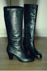 Pictures of Heels Black Boots
