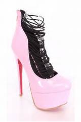 Light Pink Strappy Heels Images