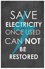 Images of Save Electricity Poster Images