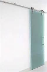 Sliding Frosted Glass Barn Door Pictures