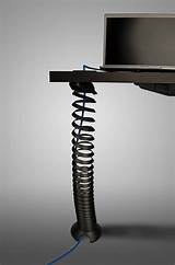 Adjustable Desk Cable Management Images