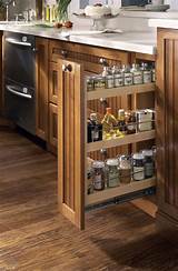 Slide Out Cabinet Spice Rack Photos