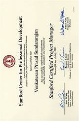 Stanford Marketing Certificate Pictures