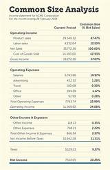 Income Statement Exercises