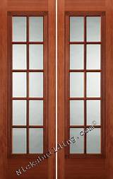 Double Panel Interior French Door Images