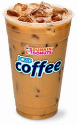Iced Coffee Dunkin Donuts Caffeine Pictures