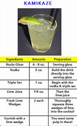 Pictures of Kamikaze Drink Recipe