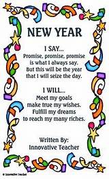 The New Year Resolutions Poem