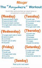 Quick Daily Fitness Routine Pictures