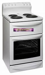 Pictures of Upright Electric Stove