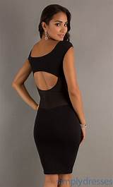 Pictures of Black Dresses For Semi Formal
