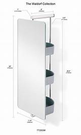 Images of Swivel Mirror With Shelves