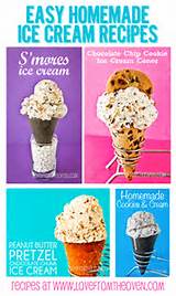 Photos of Easy Homemade Ice Cream Recipes