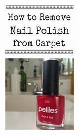 Pictures of How To Remove Nail Polish From Carpet