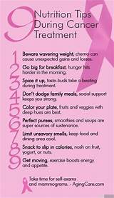 Breast Cancer Nutrition During Treatment Pictures