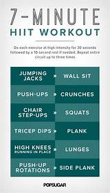 Pictures of High Intensity Circuit Training Workouts