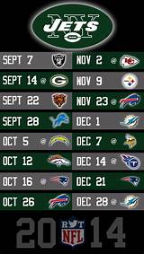 Photos of Ny Jets 2014 Schedule