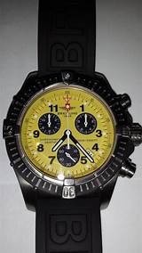 Breitling Watches Yellow Face Images