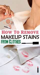Pictures of Makeup Stains In Clothes