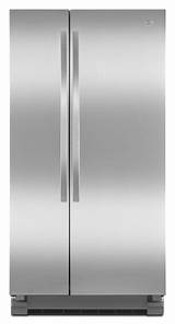 Photos of Kenmore Stainless Side By Side Refrigerator