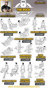 Workout Routine Rock Images