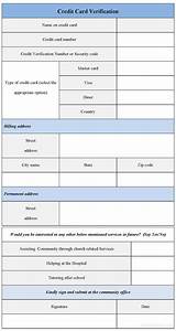 Credit Card Verification Number Pictures