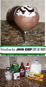 Pictures of Java Chip Recipe Starbucks