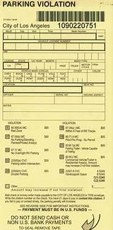 Images of Pay Los Angeles Parking Ticket
