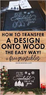 Transfer Paper For Wood Signs Pictures