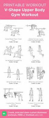 Gym Workout Exercises Pdf Images