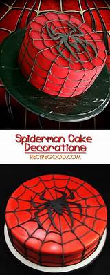 Spiderman Cupcakes Decorating Ideas Images