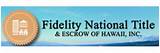 Fidelity National Title Insurance Company