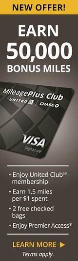 United Mileageplus Club Credit Card