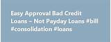 Easy Credit Loans Bad Credit Photos
