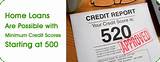 Va Home Loan Credit Score 500 Photos
