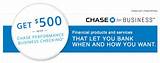 Chase Performance Business Checking $500 Photos