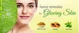 Pictures of Glowing Skin With Home Remedies