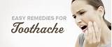 Simple Home Remedies For Toothache Pictures