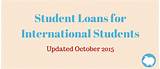 Private Student Loans International Students