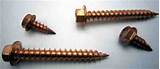 Copper Plated Stainless Steel Screws