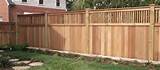 Outdoor Wood Fence Designs Images