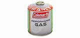 Coleman Butane Gas Cartridge Images