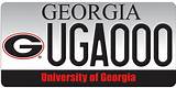 Images of Renew Georgia License Plate