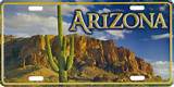 Images of Arizona Front License Plate