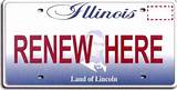 License Plate Renewal Sticker Illinois Images