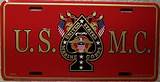 Images of Marine Corps License Plate